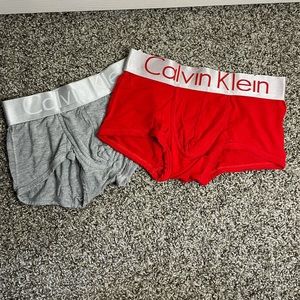 2 Calvin Klein Trunks